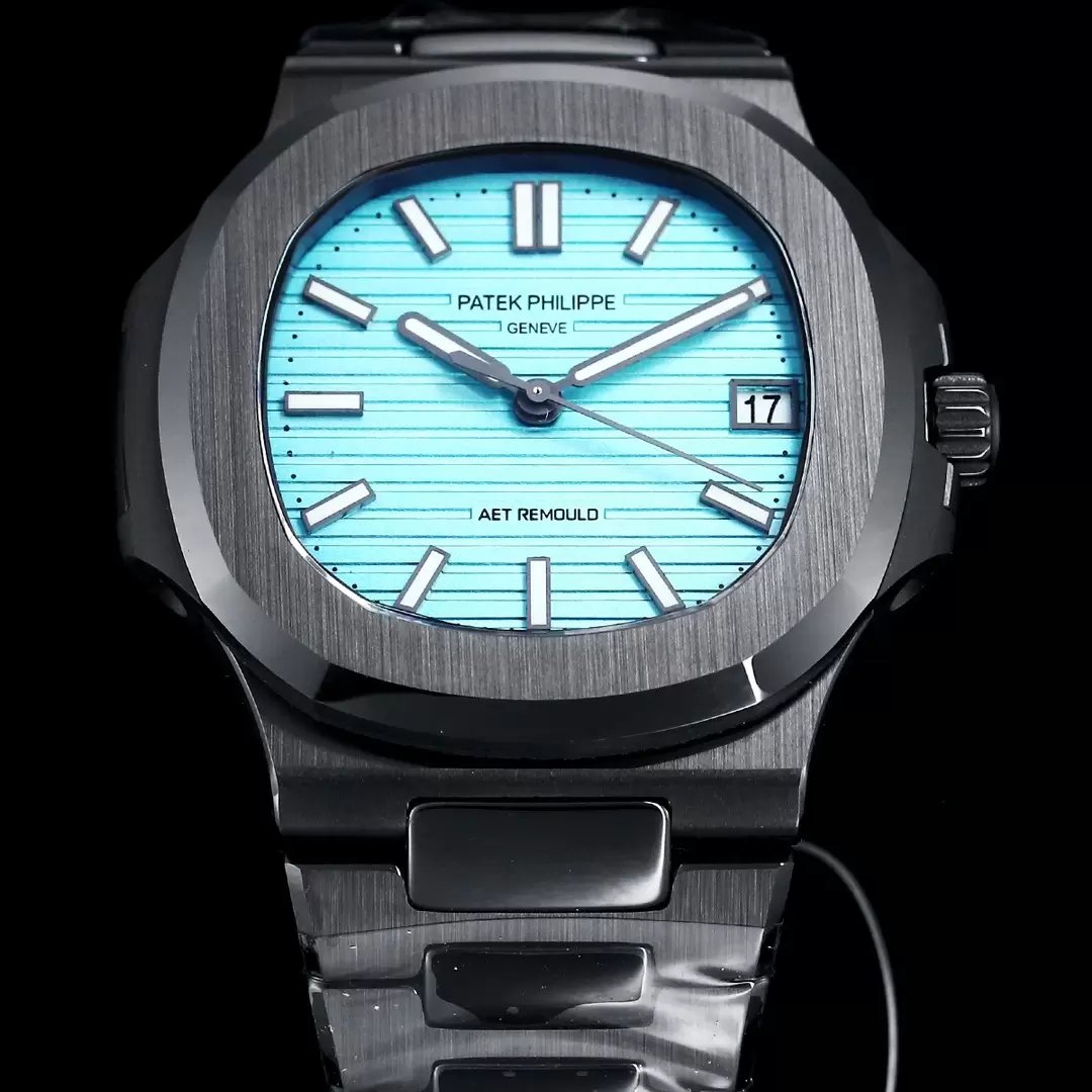[AET modifiziert] Patek Philippe Nautilus 5711 Keramik Schwarzes Tiffany Zifferblatt 1:1 Beste Edition