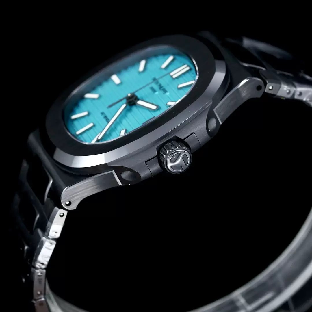 [AET modifiziert] Patek Philippe Nautilus 5711 Keramik Schwarzes Tiffany Zifferblatt 1:1 Beste Edition