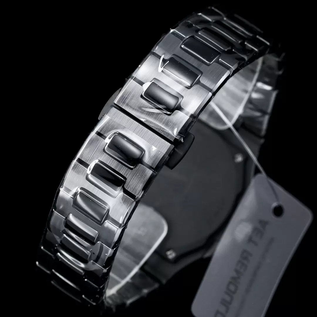 [AET modifiziert] Patek Philippe Nautilus 5711 Keramik Schwarz Farbverlauf Grünes Zifferblatt 1:1 Beste Edition