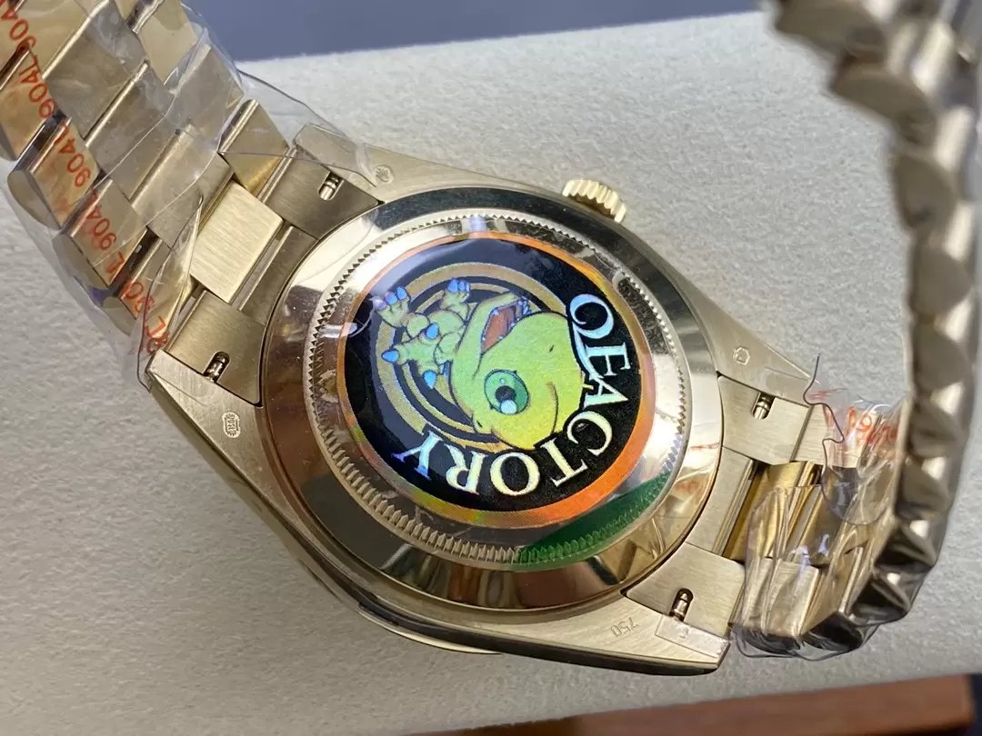 Rolex Day Date m228238 V5 40 mm QF Factory 1:1 Meilleure édition cadran vert lunette