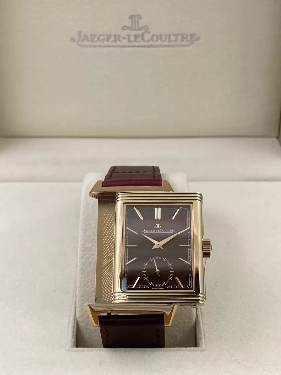Jaeger-LeCoultre Reverso Tribute Monoface Small Seconds 713256J MG Factory 1:1 Beste Edition
