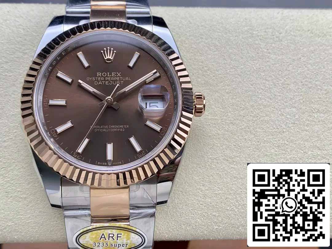 Rolex Datejust 126331-001 ARF Factory 1:1 Best Edition galvanisiert mit 18 Karat Gold