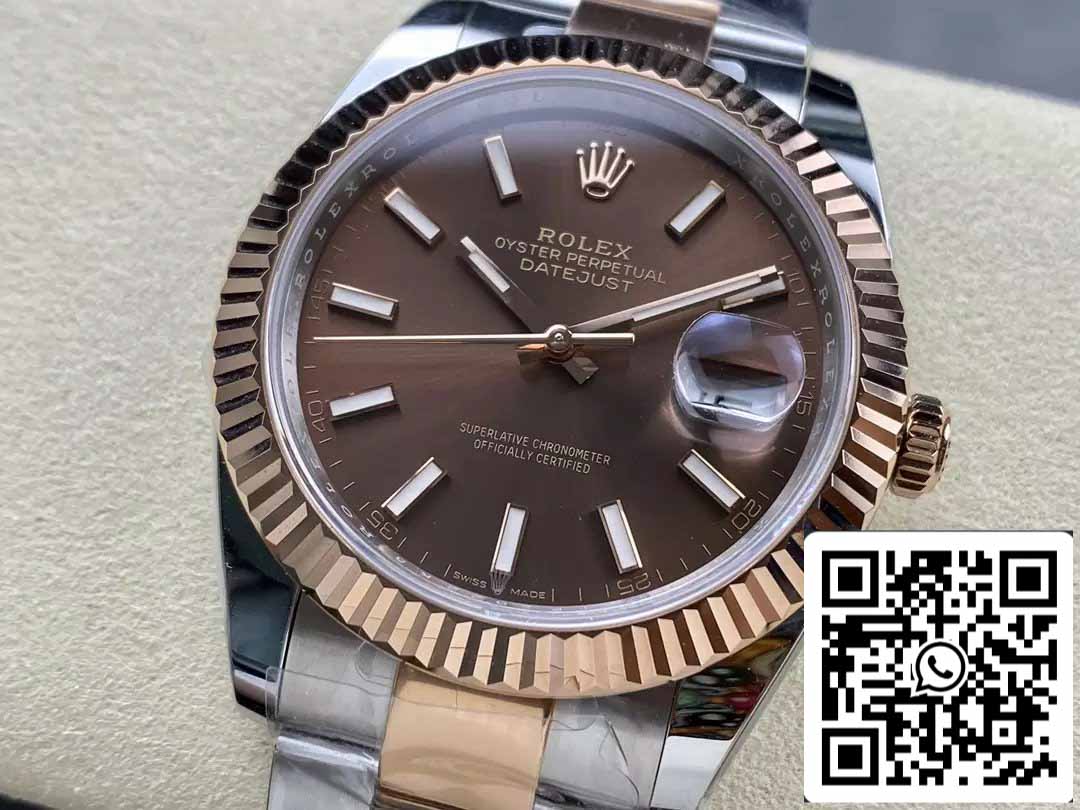 Rolex Datejust 126331-001 ARF Factory 1:1 Best Edition galvanisiert mit 18 Karat Gold