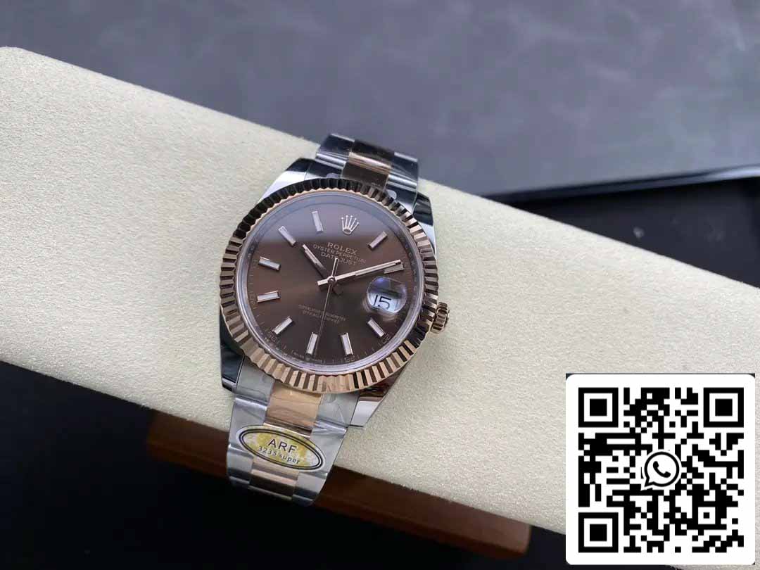 Rolex Datejust 126331-001 ARF Factory 1:1 Best Edition galvanisiert mit 18 Karat Gold