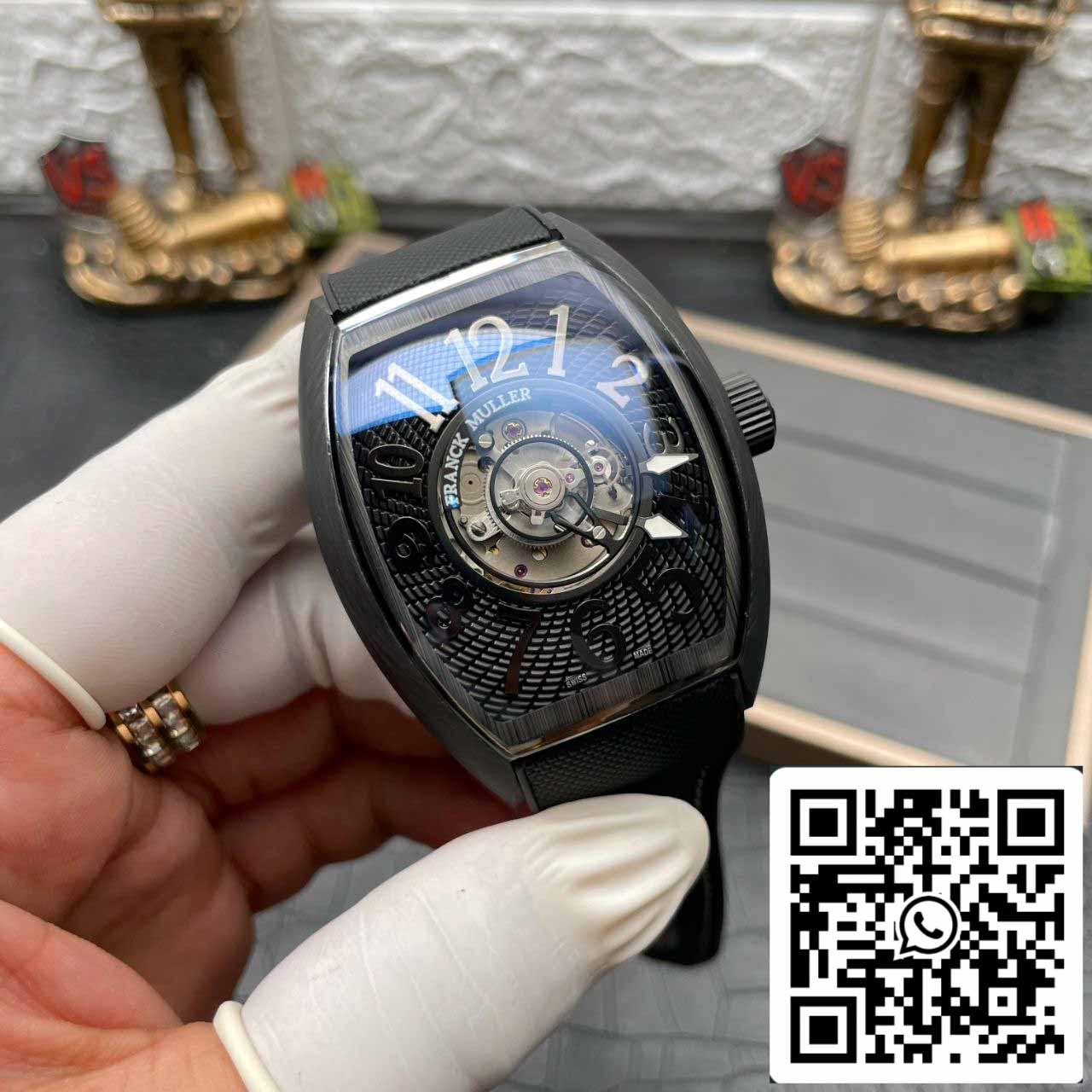 Franck Muller Grand Central Tourbillon FM CX 40T-CTR Titanium Black case