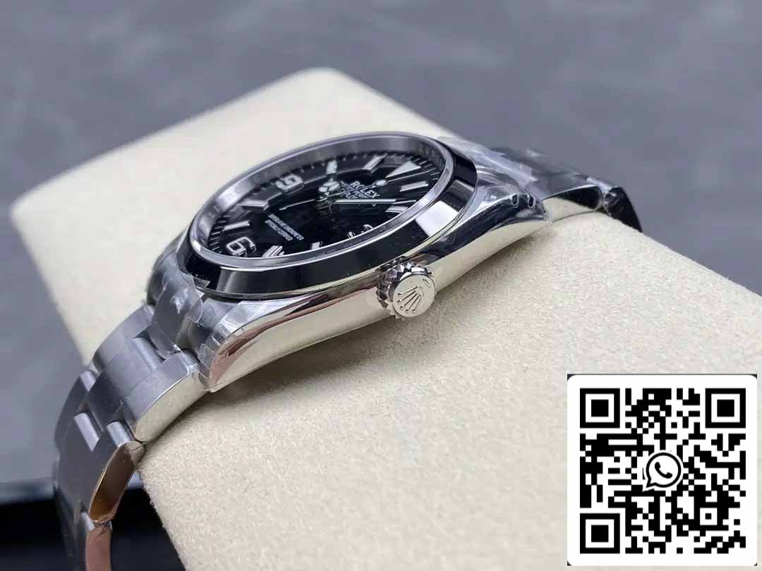 Rolex Explorer m124270-0001 36MM 1:1 Best Edition VS Factory schwarzes Zifferblatt Stahl