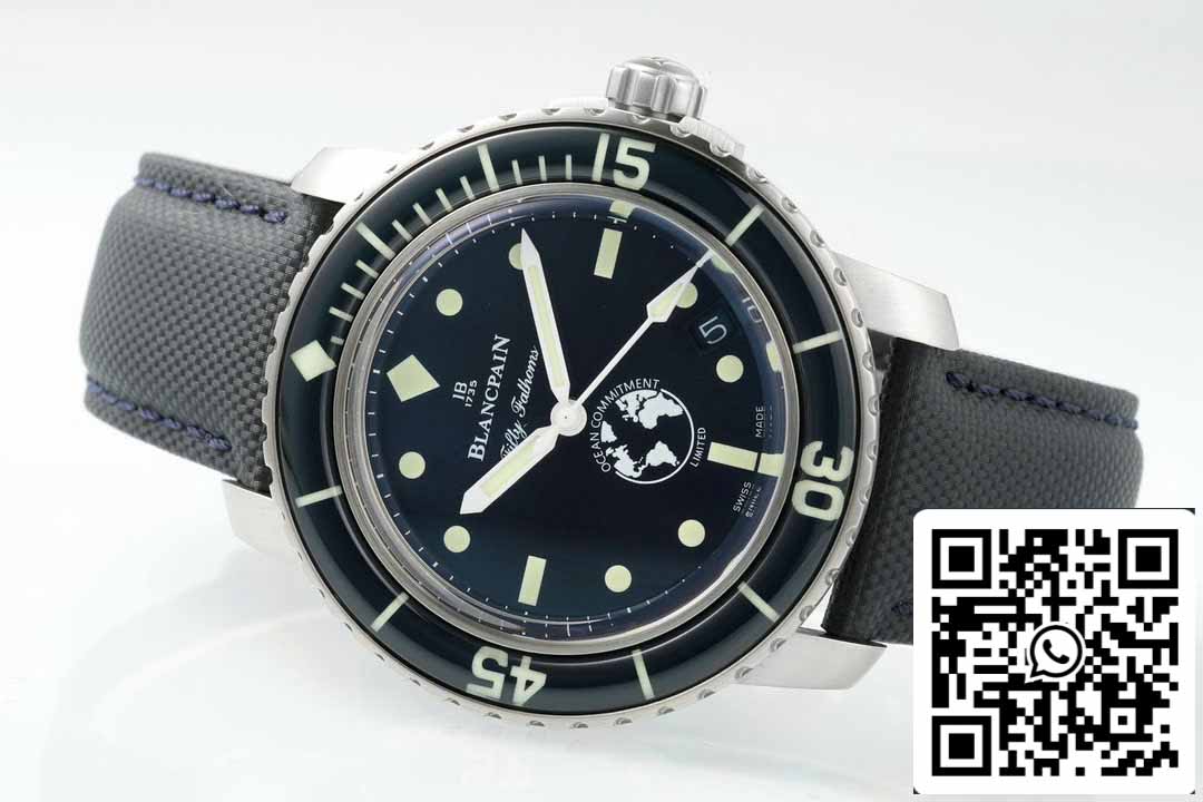 Blancpain Fifty Fathoms Ocean Commitment III 5008 11B40 NAOA 1:1 Meilleure édition ZF Factory