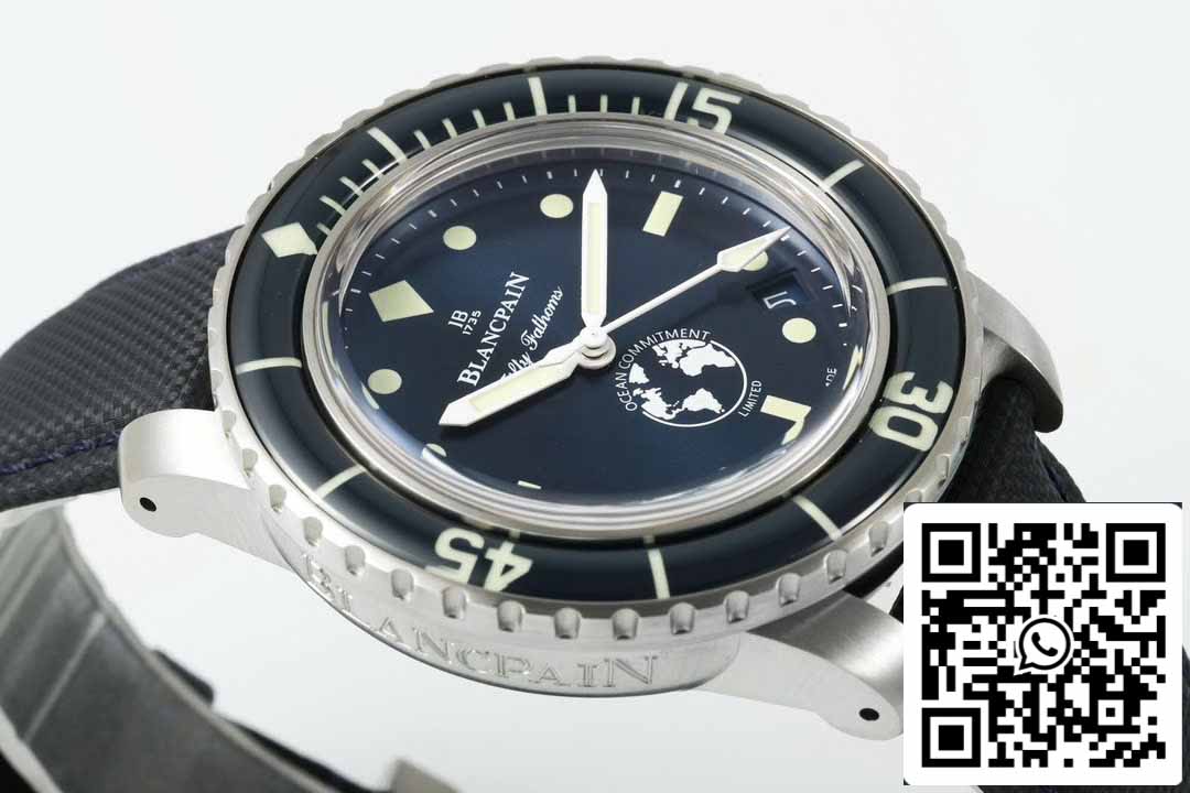 Blancpain Fifty Fathoms Ocean Commitment III 5008 11B40 NAOA 1:1 Meilleure édition ZF Factory