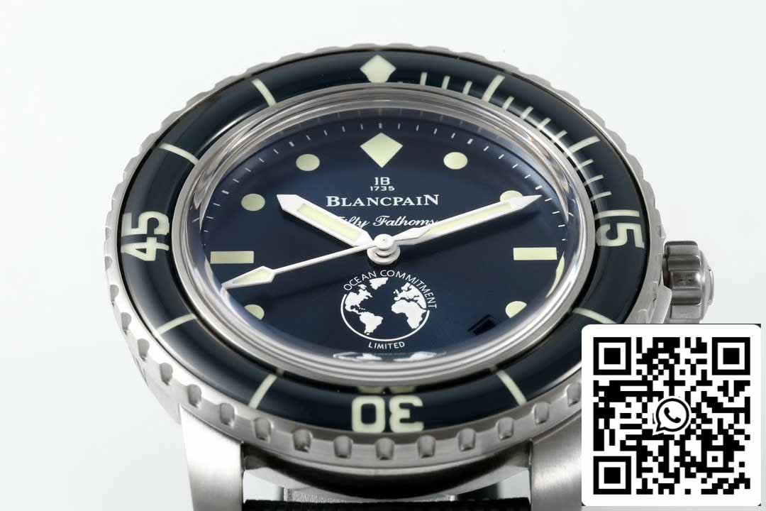 Blancpain Fifty Fathoms Ocean Commitment III 5008 11B40 NAOA 1:1 Meilleure édition ZF Factory
