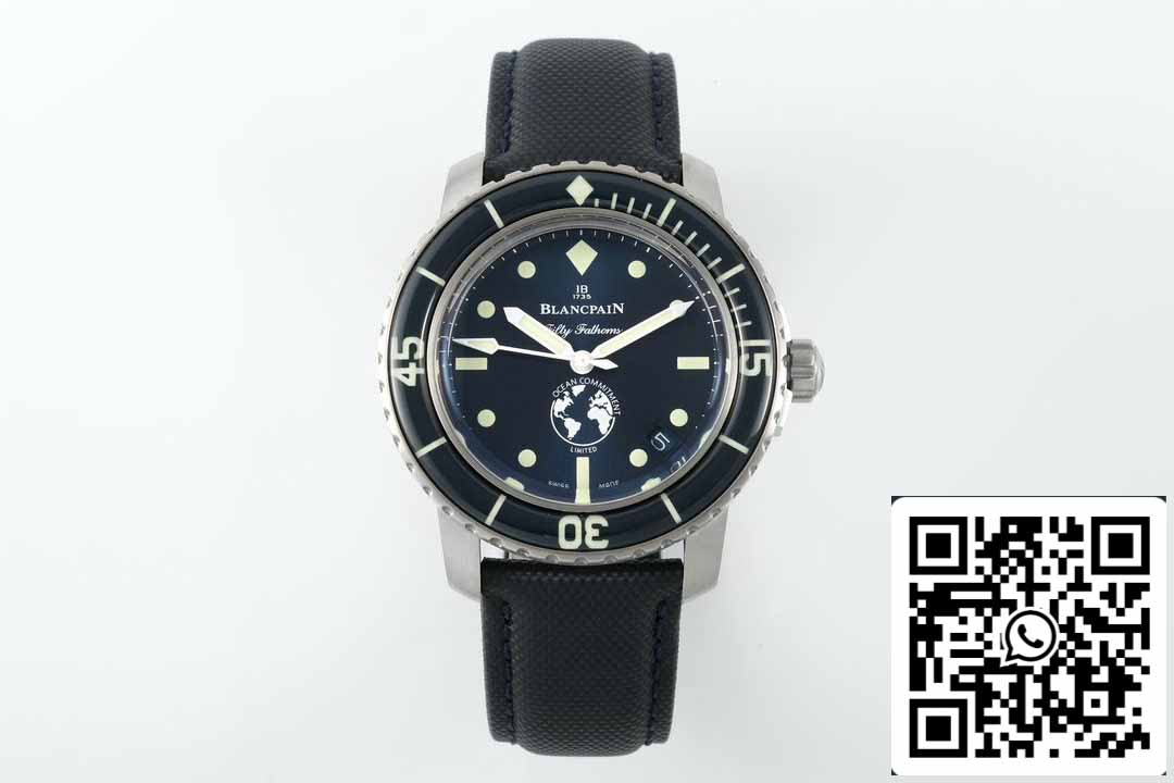 Blancpain Fifty Fathoms Ocean Commitment III 5008 11B40 NAOA 1:1 Meilleure édition ZF Factory