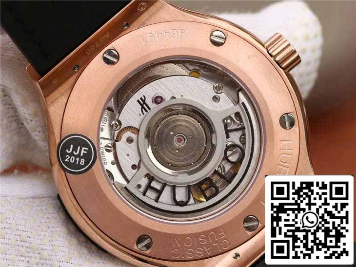 Hublot Classic Fusion 542.OX.7081.LR 1:1 Best Edition JJ Factory Graues Zifferblatt Roségold