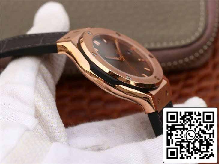 Hublot Classic Fusion 542.OX.7081.LR 1:1 Best Edition JJ Factory Graues Zifferblatt Roségold
