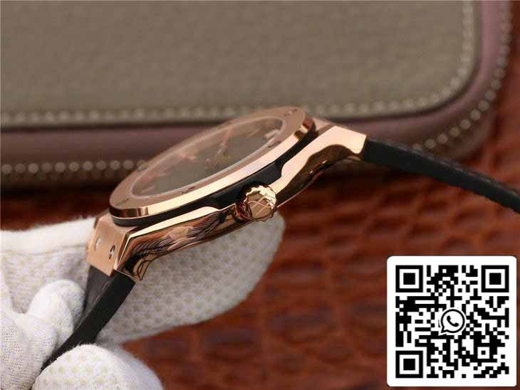 Hublot Classic Fusion 542.OX.7081.LR 1:1 Best Edition JJ Factory Graues Zifferblatt Roségold