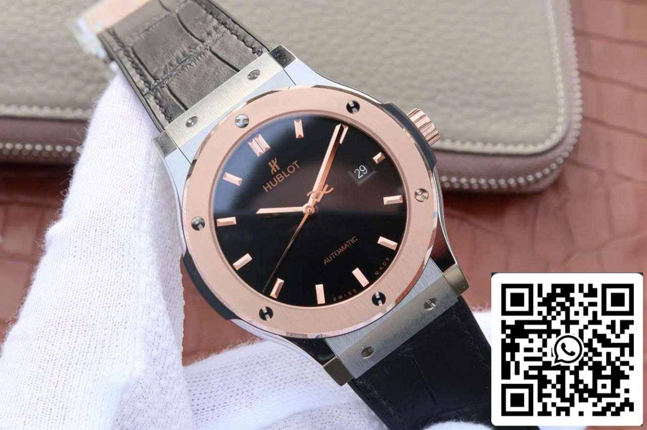 Hublot Classic Fusion 542.NO.1181.LR 1:1 Meilleure édition JJ Factory Cadran noir