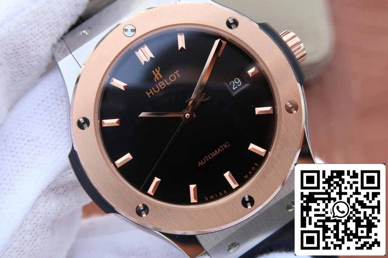 Hublot Classic Fusion 542.NO.1181.LR 1:1 Meilleure édition JJ Factory Cadran noir