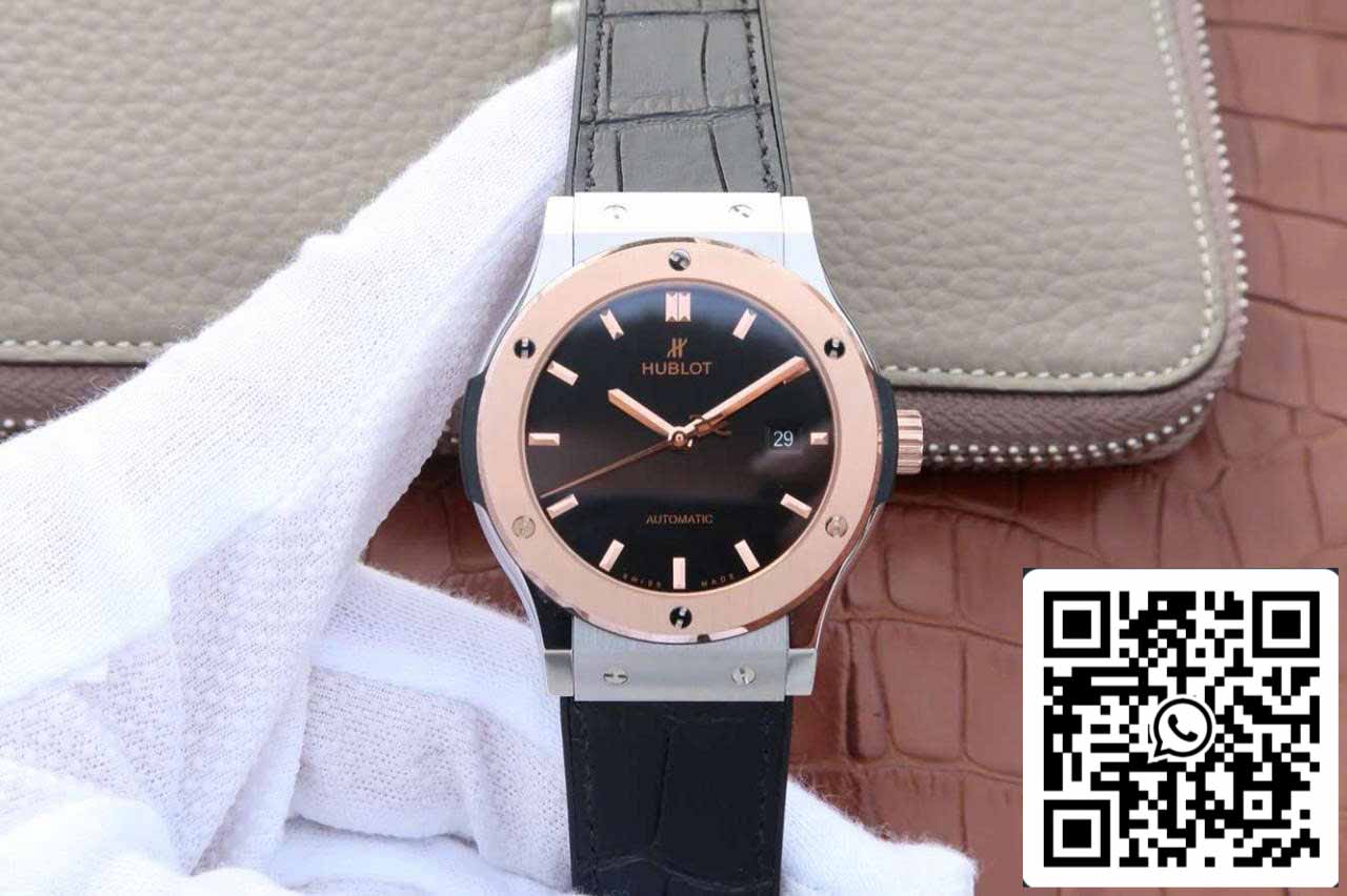 Hublot Classic Fusion 542.NO.1181.LR 1:1 Meilleure édition JJ Factory Cadran noir