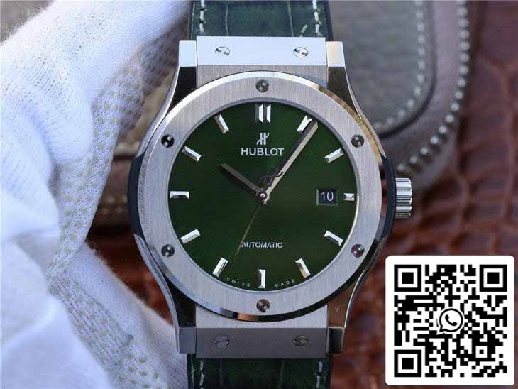 Hublot Classic Fusion 542.NX.8970.LR 1:1 Meilleure édition JJ Factory Cadran vert