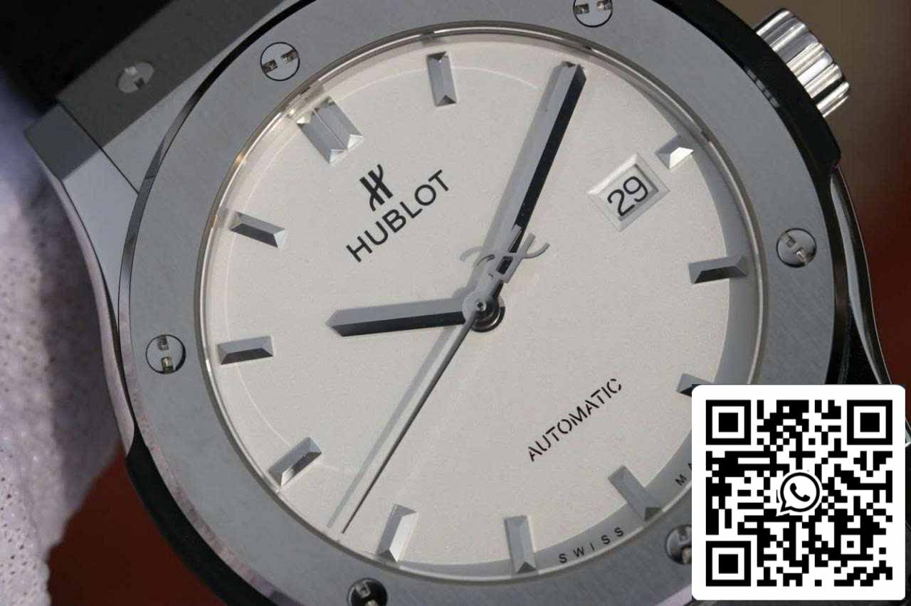 Hublot Classic Fusion 542.NX.2611.LR 1:1 Meilleure édition JJ Factory Cadran blanc