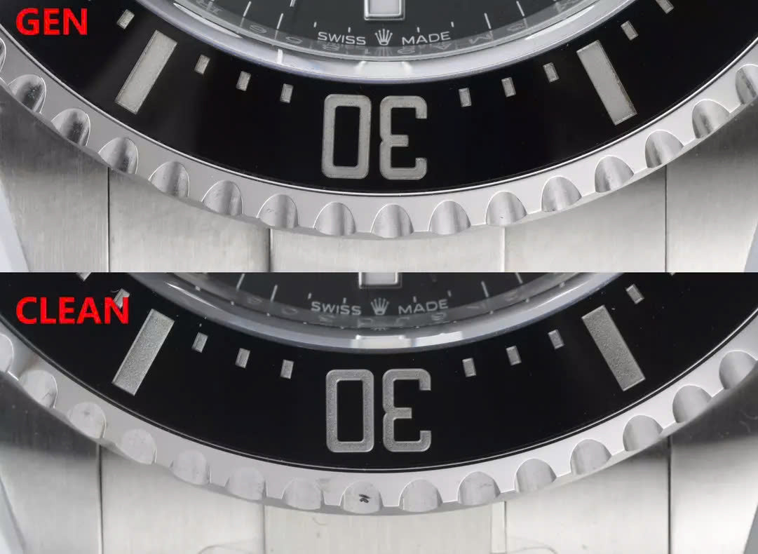 Rolex Sea Dweller M126600-0002 1:1 Best Edition Clean Factory schwarzes Zifferblatt