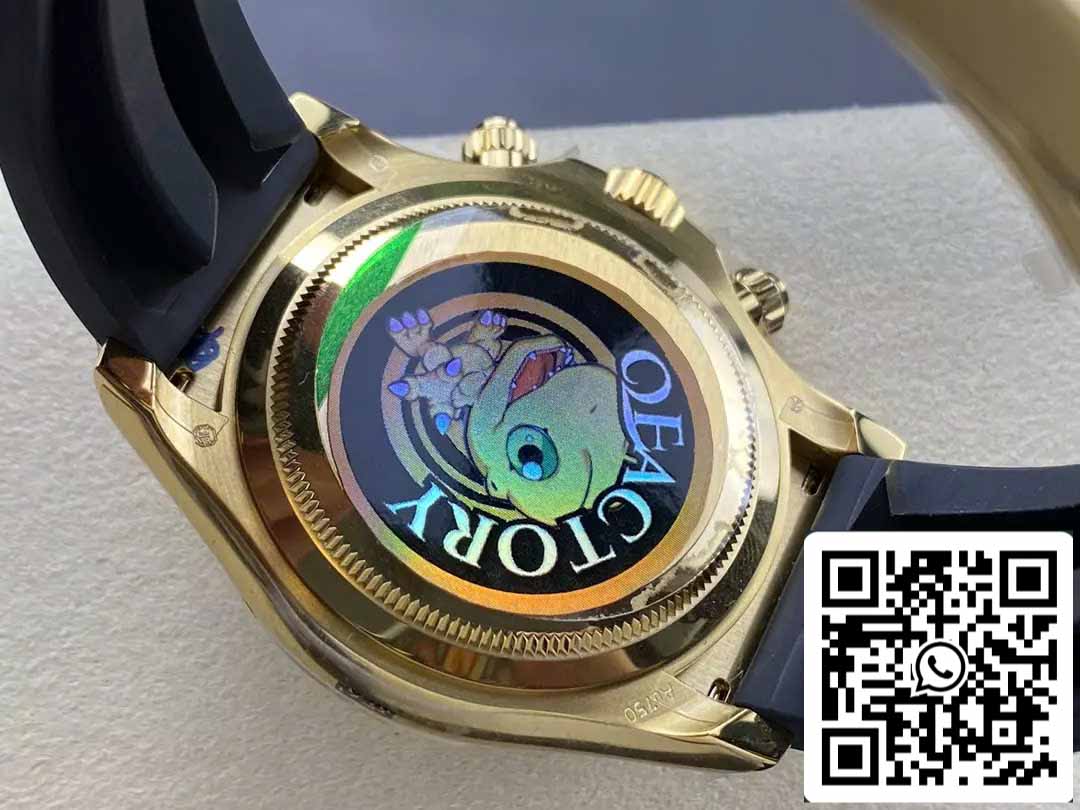 Rolex Cosmograph Daytona m126518 1:1 Best Edition QF Factory 4131 Uhrwerk gelbes Zifferblatt