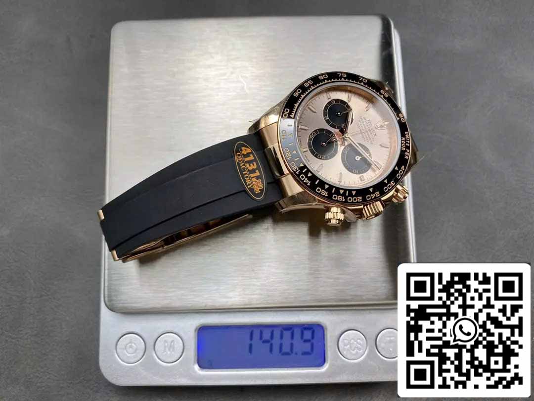 Rolex Cosmograph Daytona m126515 1:1 Best Edition QF Factory 4131 Uhrwerk rosa Zifferblatt