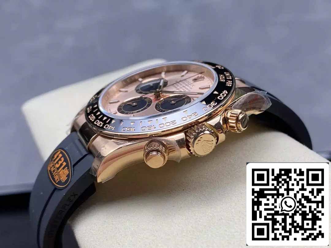Rolex Cosmograph Daytona m126515 1:1 Best Edition QF Factory 4131 Uhrwerk rosa Zifferblatt