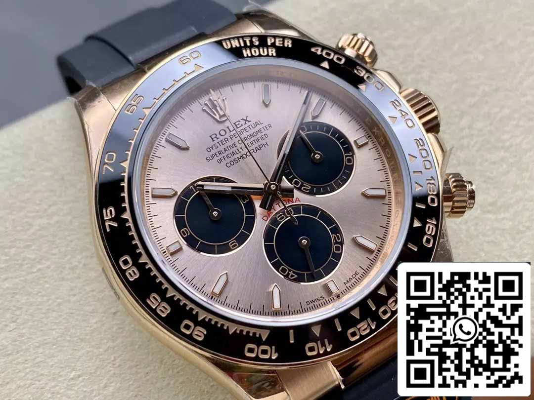 Rolex Cosmograph Daytona m126515 1:1 Best Edition QF Factory 4131 Uhrwerk rosa Zifferblatt