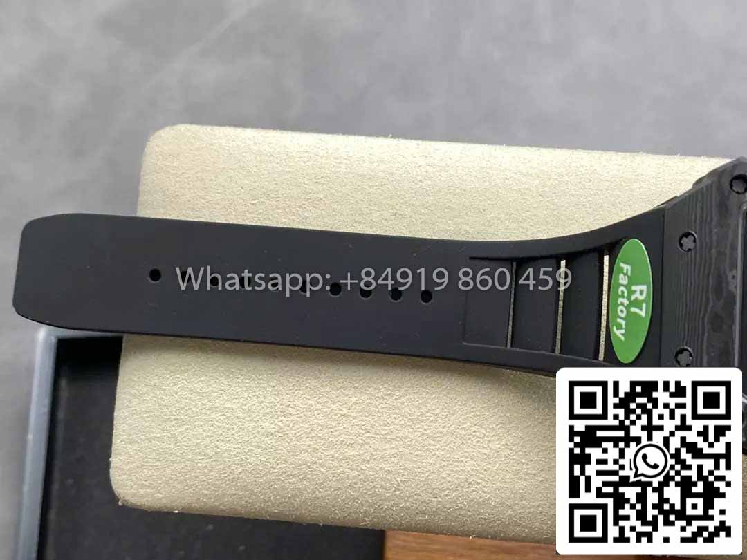 Richard Mille RM035-02 1:1 Bester Klon R7 Factory NTPT Carbongehäuse schwarzes Armband