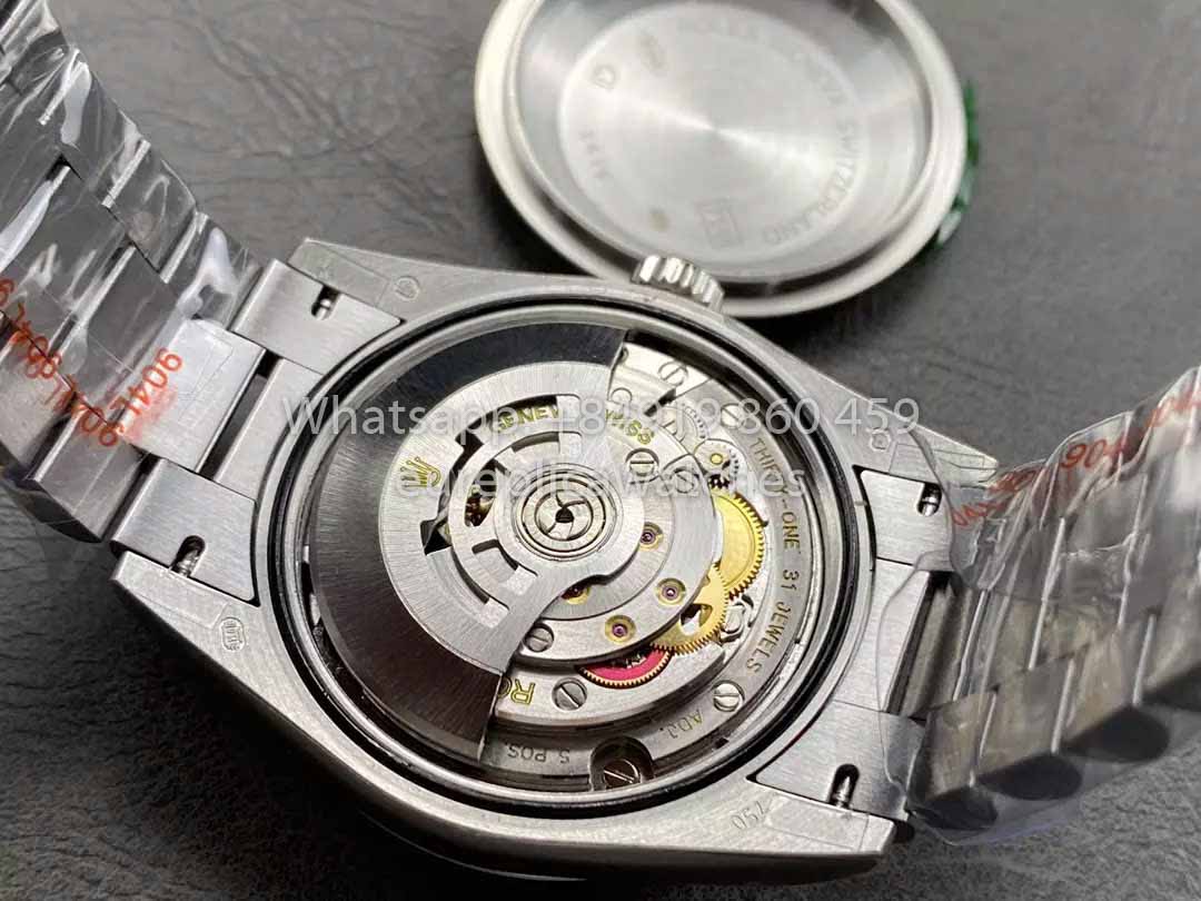 Rolex Day Date 128236 QF Factory 1:1 Meilleur clone Cadran diamant gris 36 mm