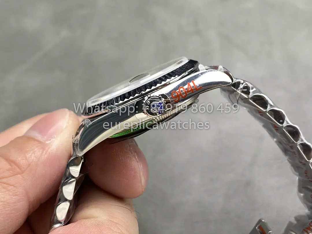 Rolex Day Date 128236 QF Factory 1:1 Bester Klon Graues Zifferblatt mit römischen Ziffern