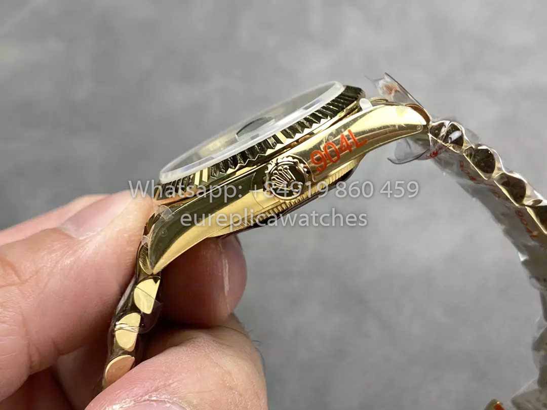 Rolex Day Date M128238-0130 128238-0130 QF Factory 1:1 Meilleur clone Cadran Vert
