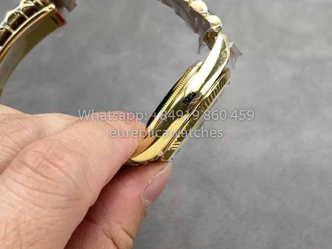 Rolex Day Date M128238-0130 128238-0130 QF Factory 1:1 Meilleur clone Cadran Vert