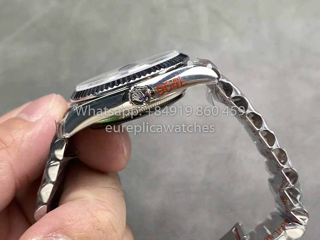 Rolex Day Date M128239-0023 128239-0023 QF Factory 1:1 Bester Klon Blaues Diamant-Zifferblatt