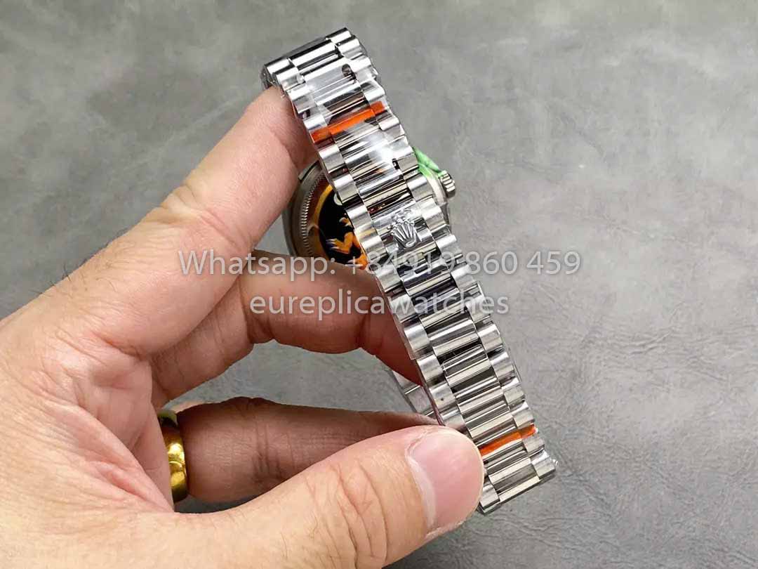 Rolex Day Date M128239 QF Factory 1:1 Beste Kopie Ziffern blaues Zifferblatt