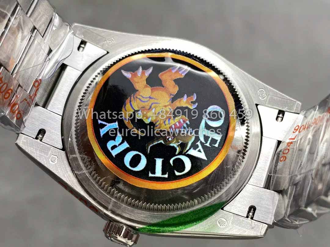 Rolex Day Date M128239 QF Factory 1:1 Beste Kopie Ziffern blaues Zifferblatt