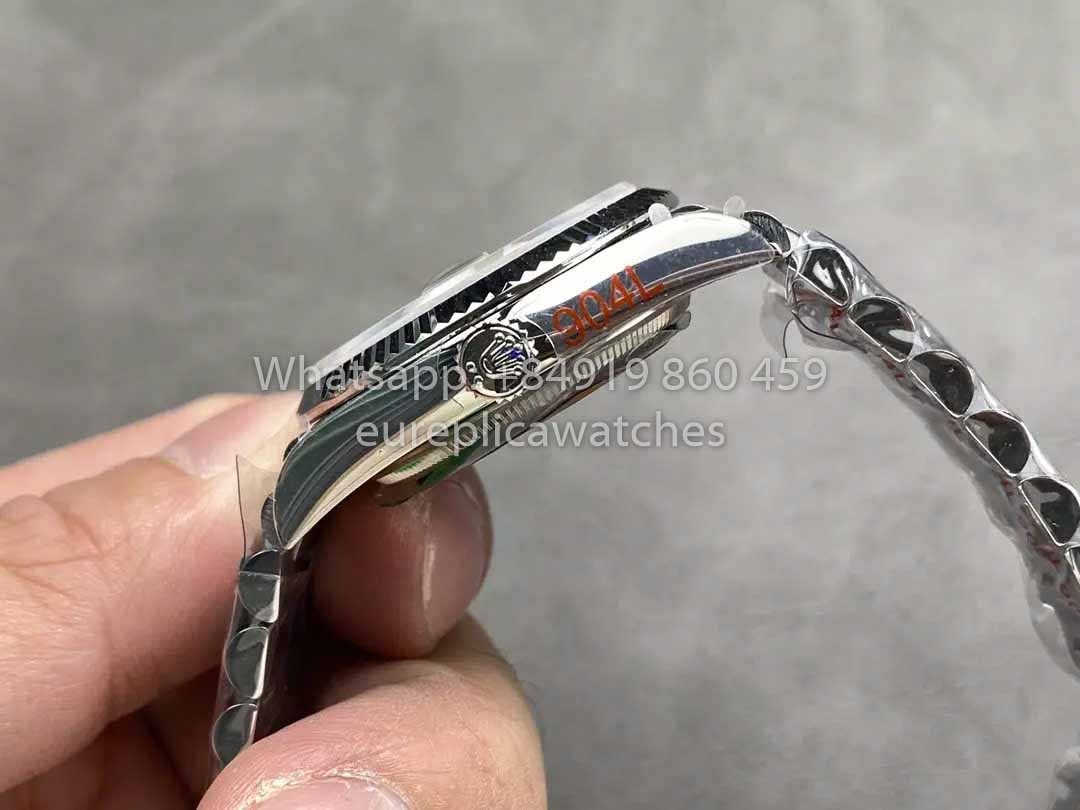 Rolex Day Date M128239 QF Factory 1:1 Beste Kopie Ziffern blaues Zifferblatt