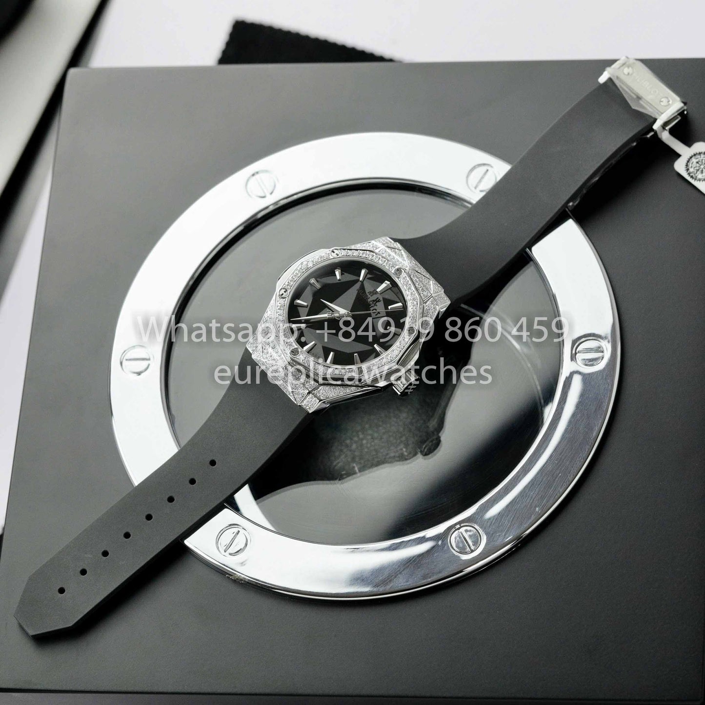 HUBLOT CLASSIC FUSION ORLINSKI 40mm Custom Moissanite Stein 1:1 Bester Klon