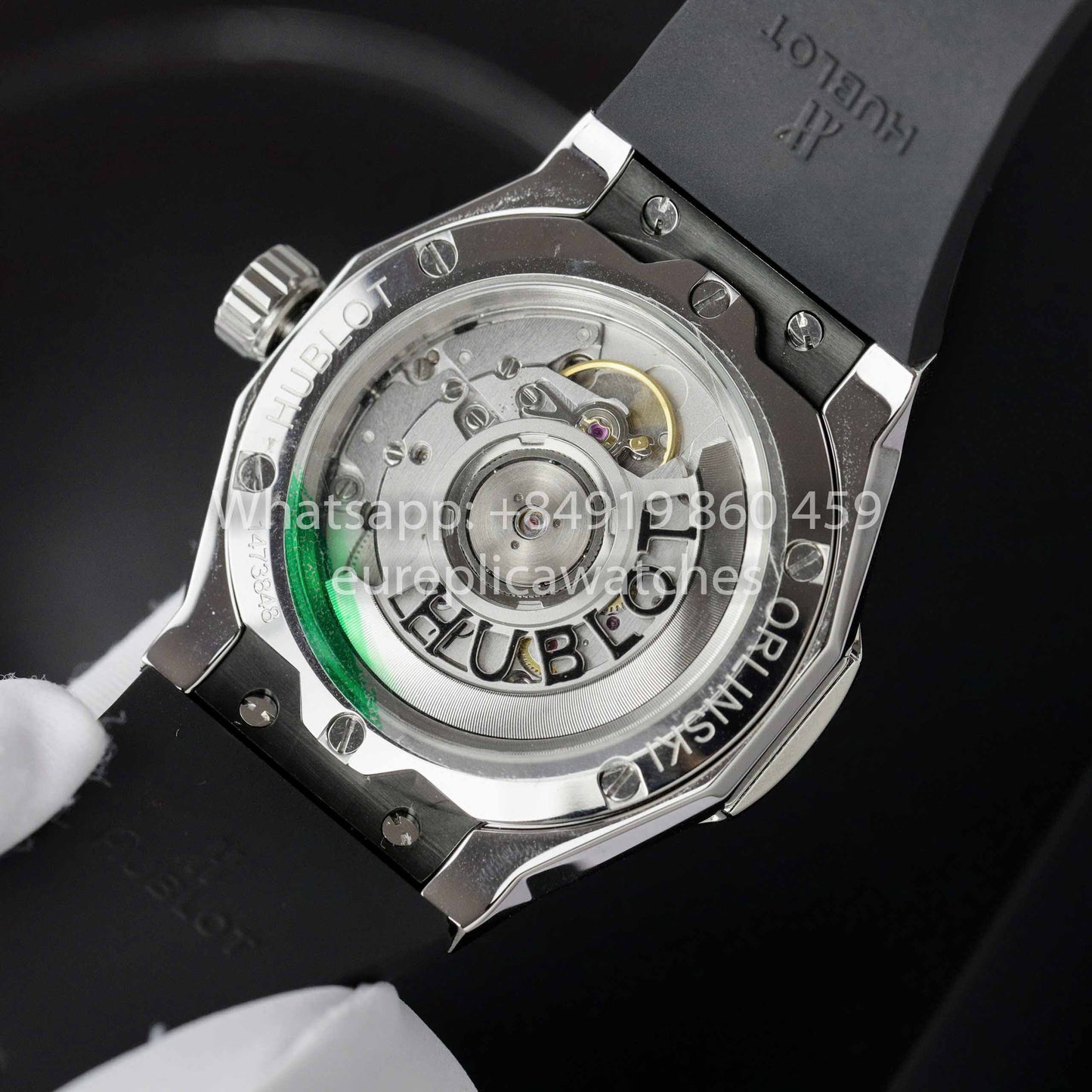 HUBLOT CLASSIC FUSION ORLINSKI 40mm Custom Moissanite Stein 1:1 Bester Klon