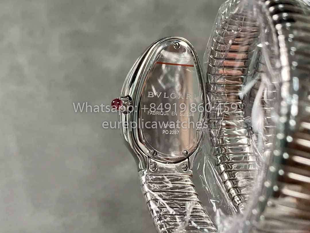 Bvlgari Serpenti 103819 1:1 Best Edition BV Factory White Dial Stainless Steel