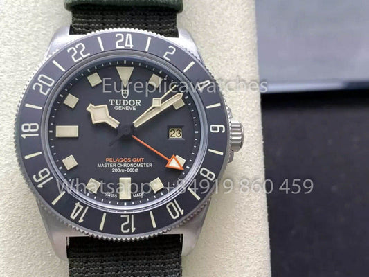 Tudor Pelagos FXD GMT Titanium M2542G247NU M+ Fabrik 1:1 Bester Klon Nylonband