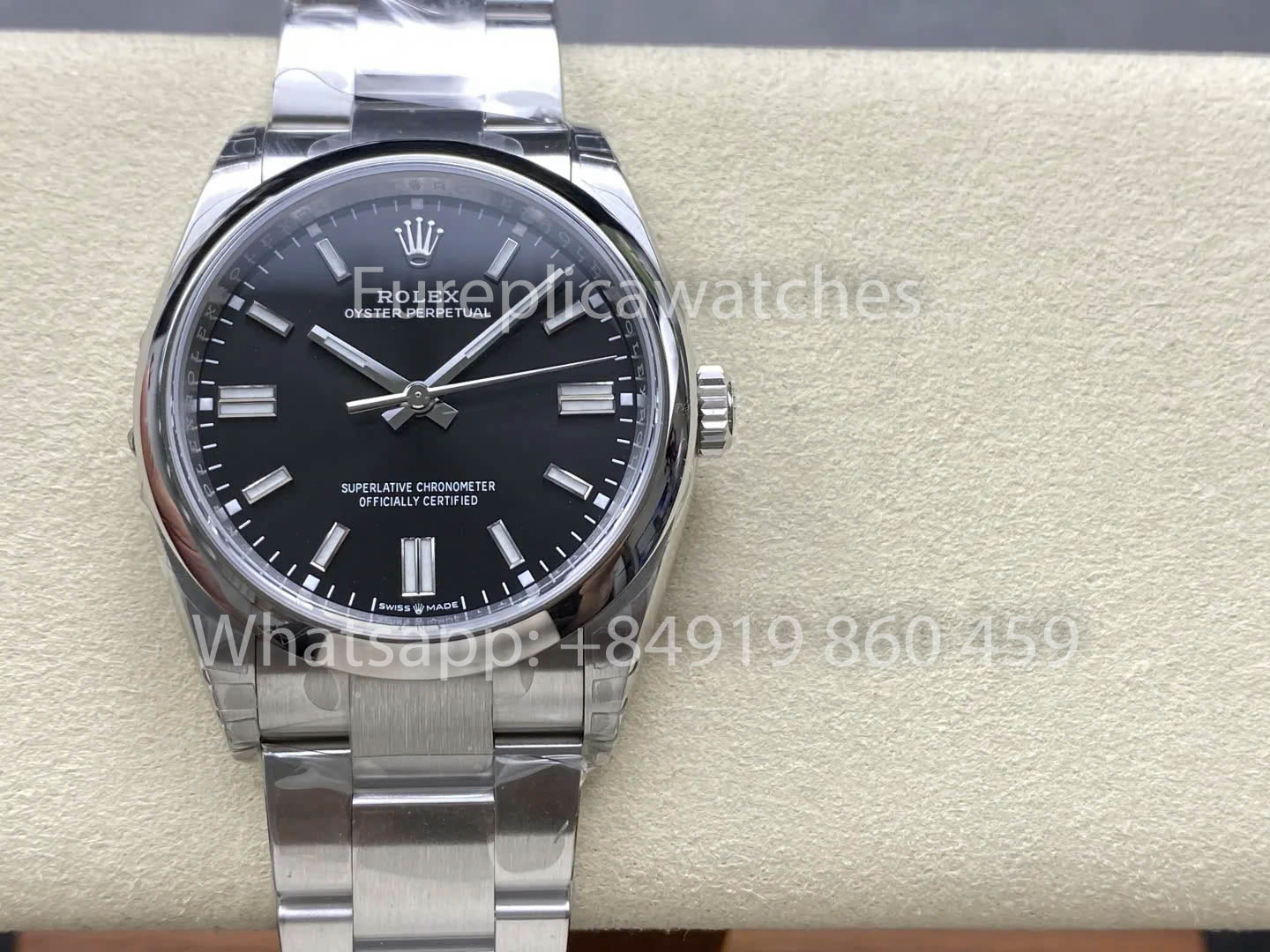 Rolex Oyster Perpetual M126000-0002 36MM 1:1 Meilleur clone VS cadran noir d'usine