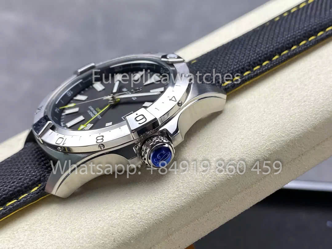 Breitling Avenger Automatique GMT 44 BLS Factory 1:1 Meilleur Clone Cadran Gris Bracelet Velcro