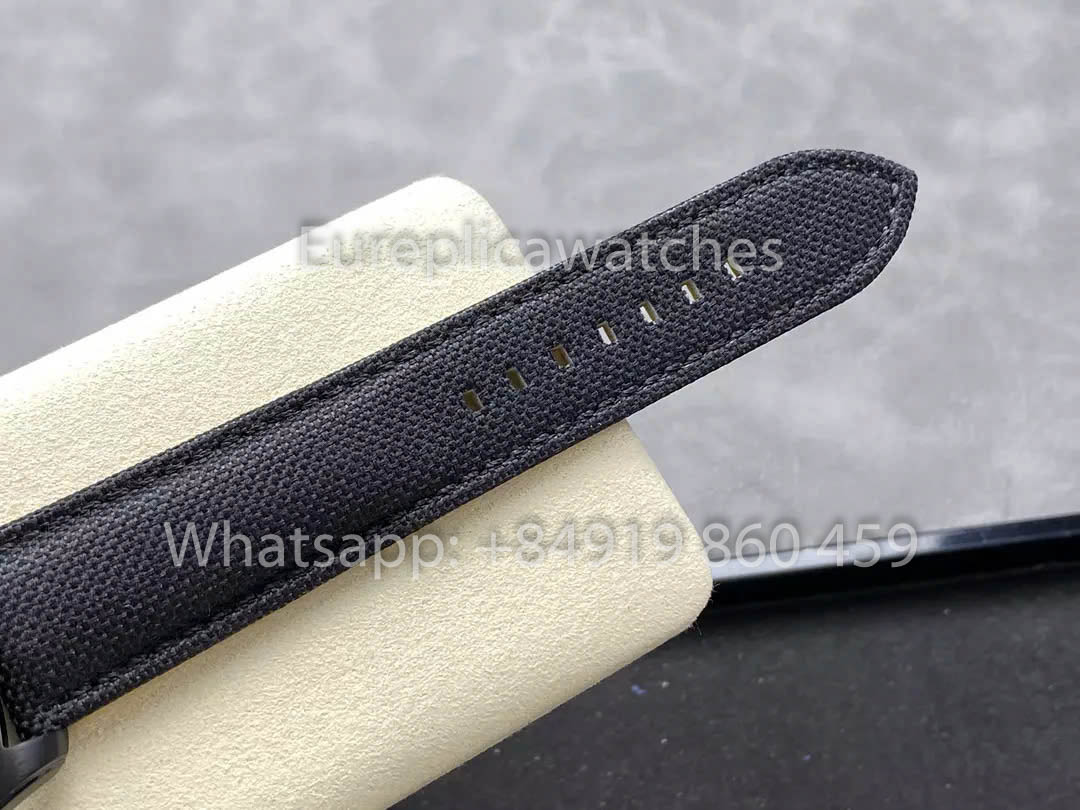 Breitling Avenger Automatic GMT 44 BLS Factory 1:1 Best Clone Black Velcro Strap