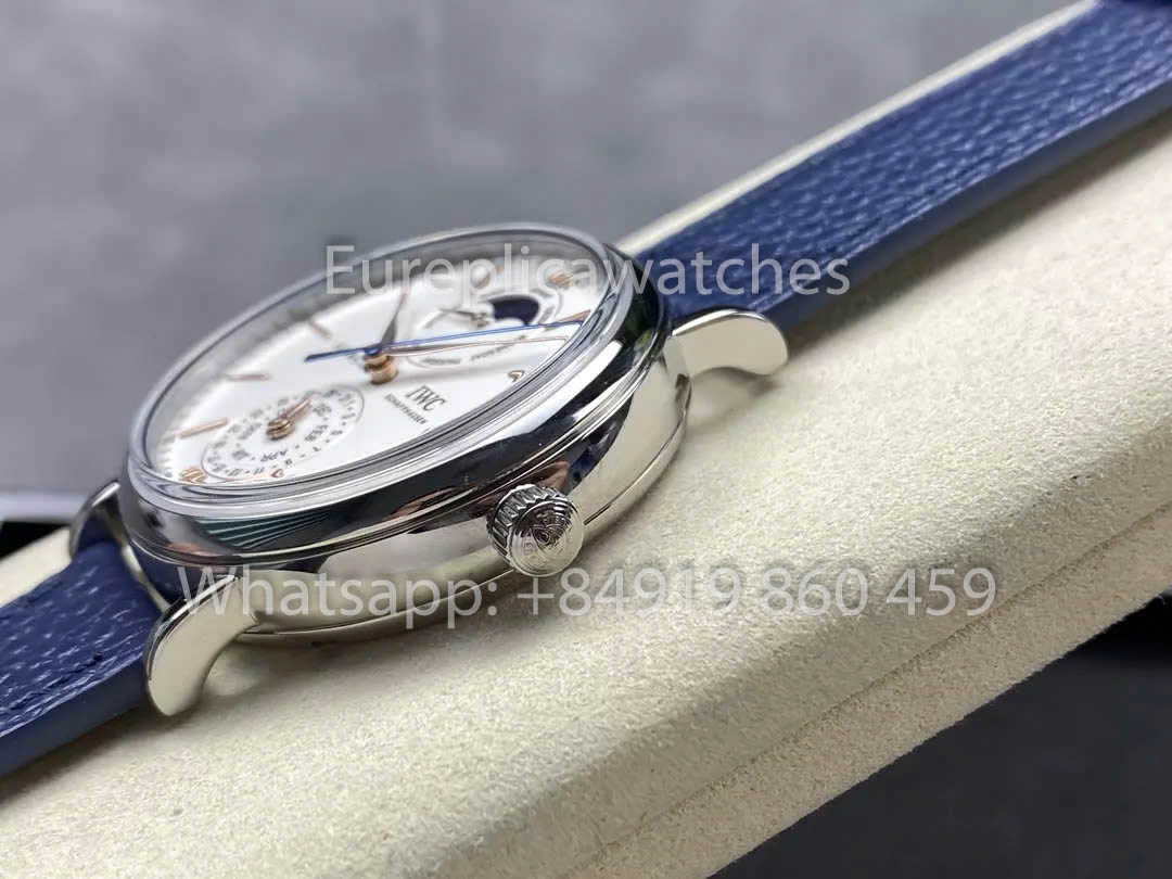 IWC Portofino IW359002 Automatikuhr 41MM 1:1 Bester Klon GR Factory blaues Armband