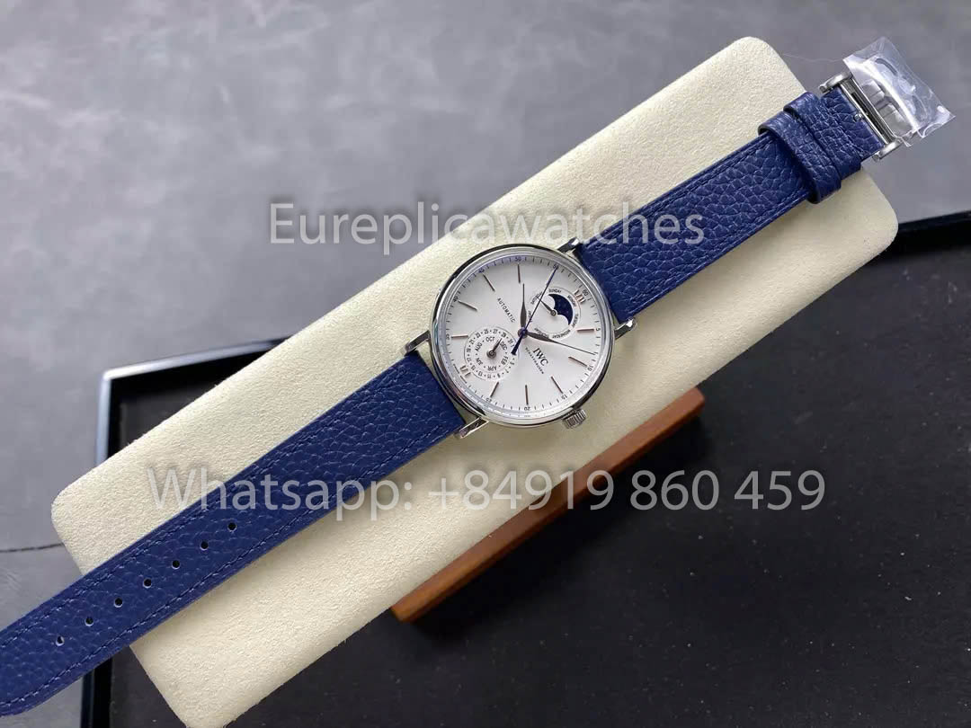 IWC Portofino IW359002 Automatikuhr 41MM 1:1 Bester Klon GR Factory blaues Armband