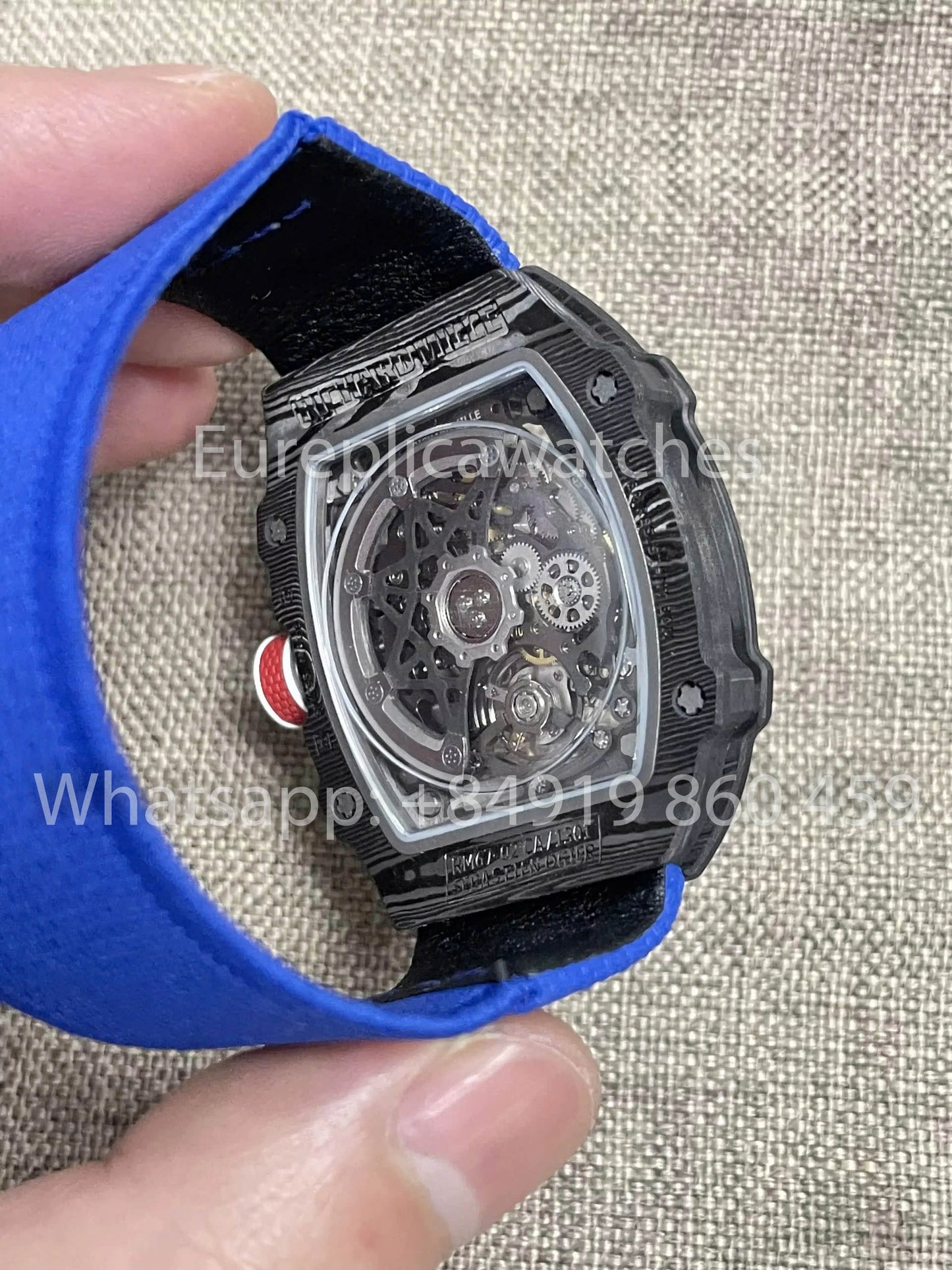 Replik Richard Mille RM67-02 Carbon NTPT Sébastien Ogier 1:1 Bester Klon V5