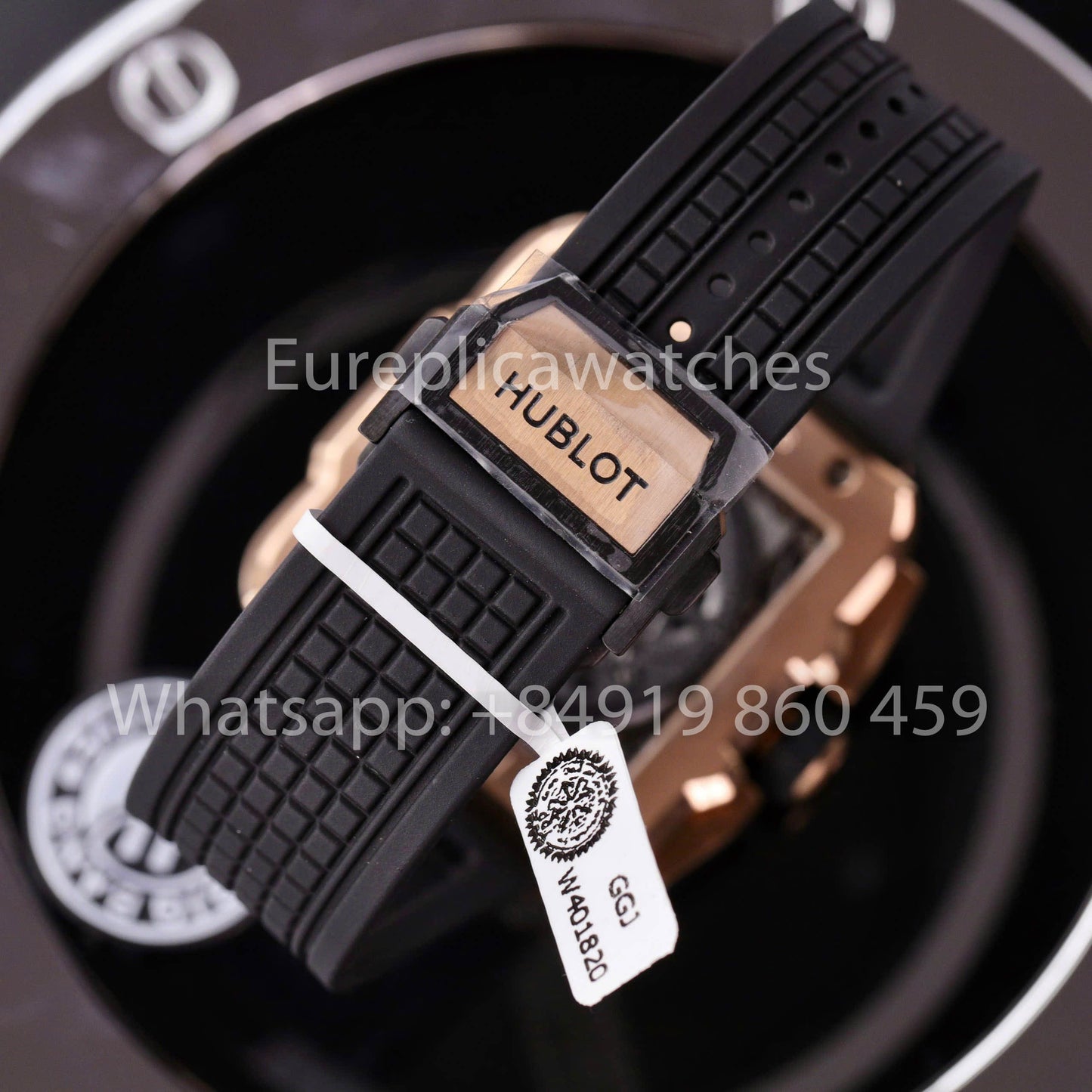 Hublot Square Bang Unico King Gold Pavé 821.OX.0180.RX.1604 Best Clone