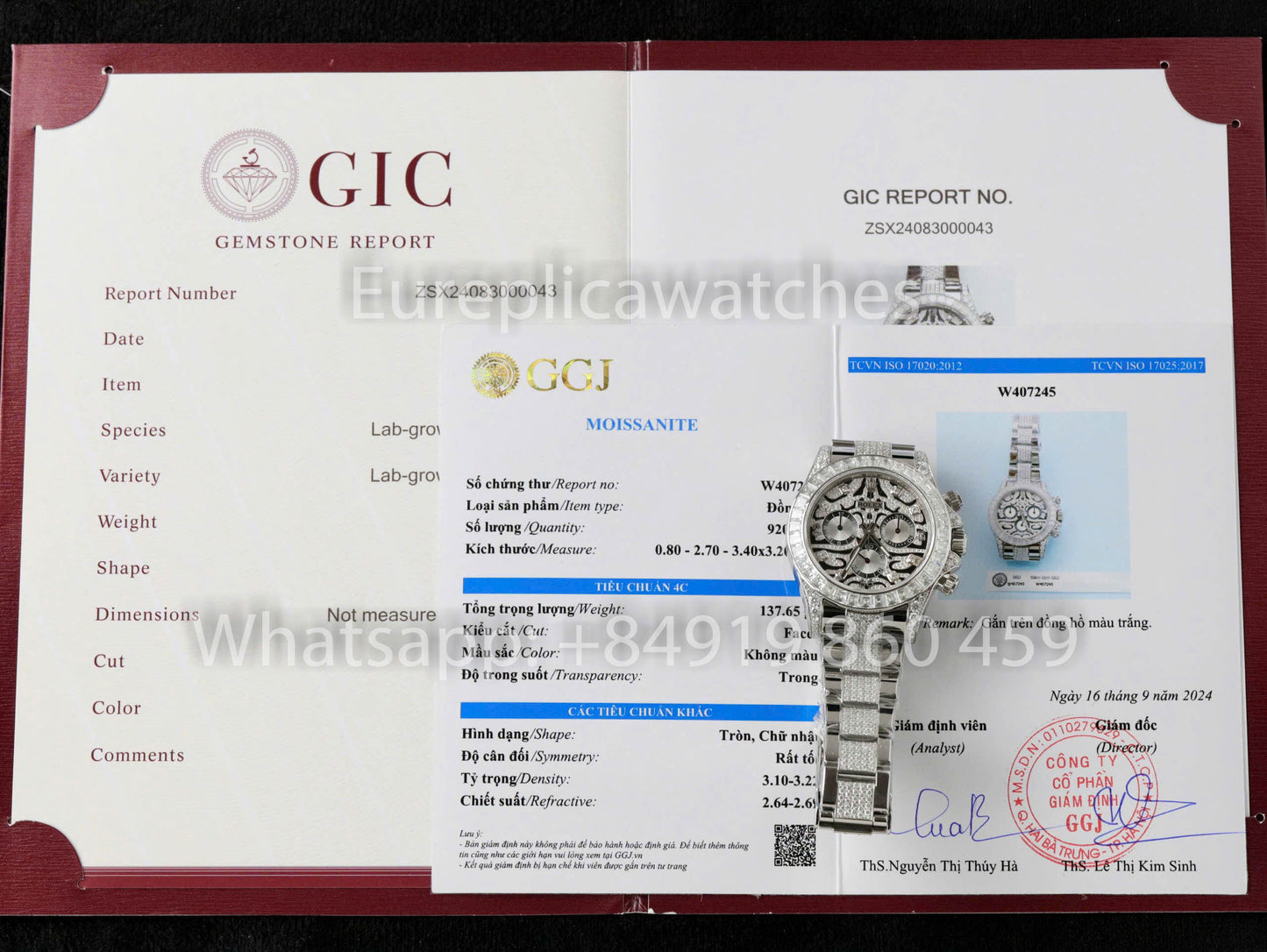 Rolex Daytona 116588TBR „Eye of the Tiger“ 1:1 Bester Klon Custom Moissanite