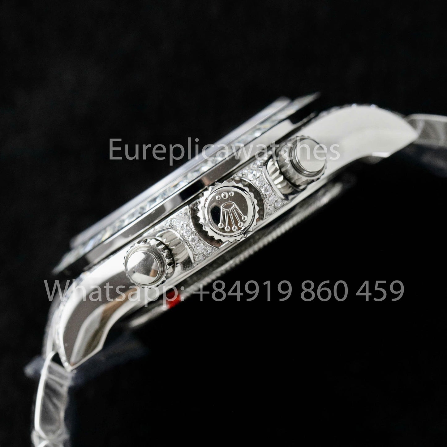 Rolex Daytona 116588TBR „Eye of the Tiger“ 1:1 Bester Klon Custom Moissanite