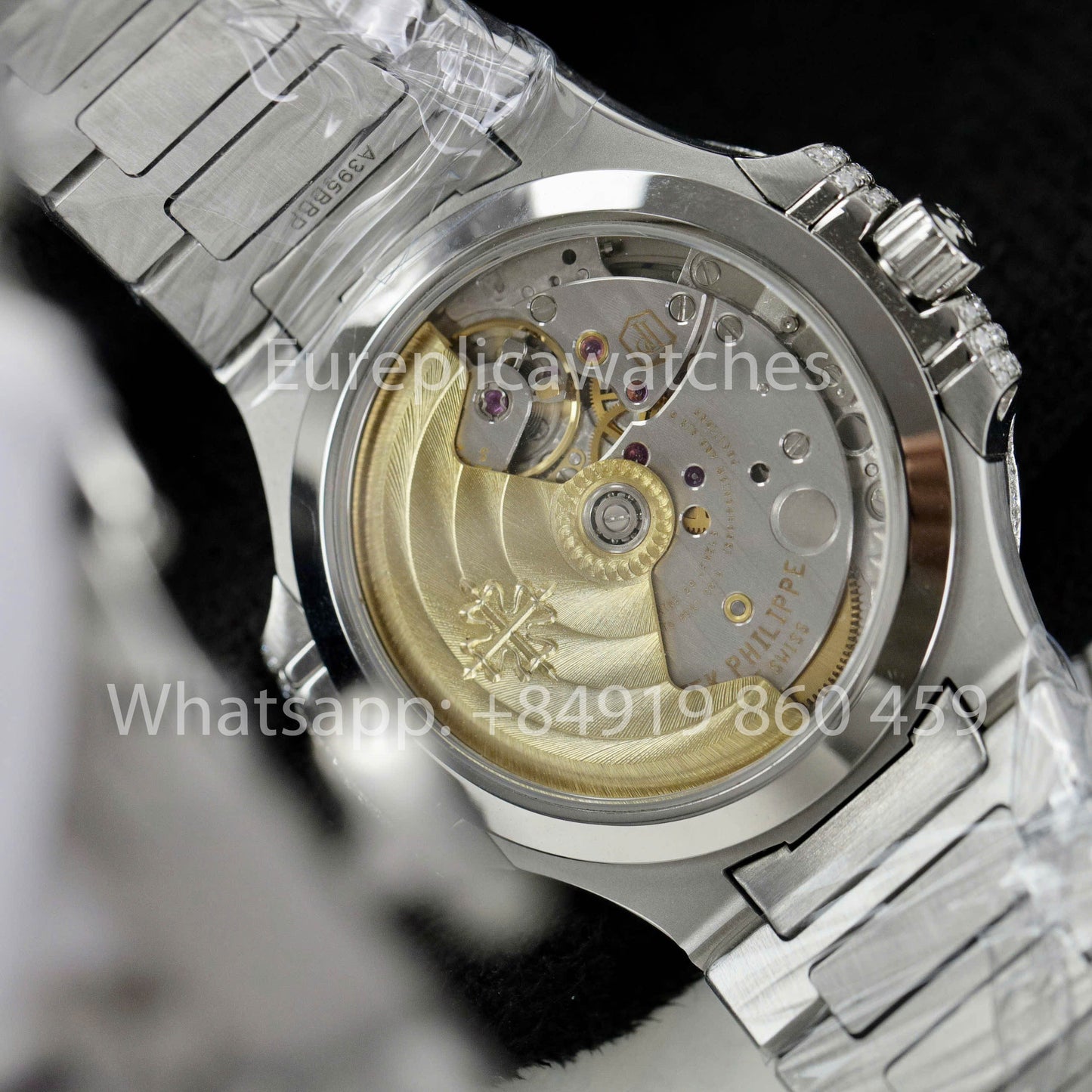 Patek Philippe Nautilus 7118 Full Iced Out – 1:1 bester Klon Rubin Saphir